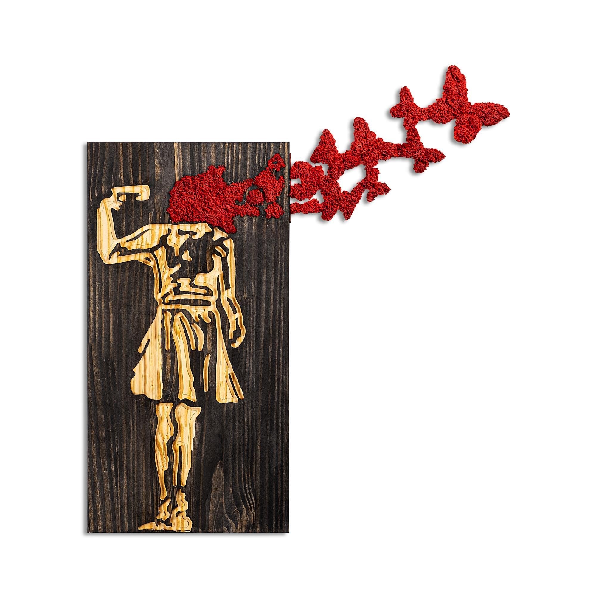 MA-367-A Dekoratif Yosun Duvar Tablosu | ByLamp