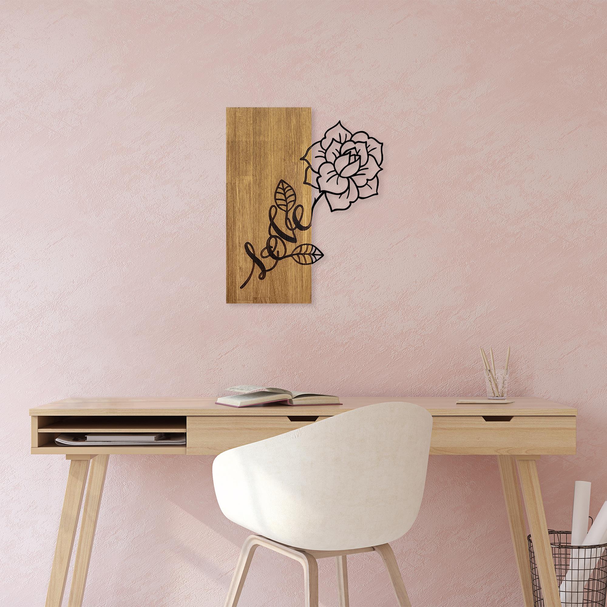 MA-370 Ahşap Metal Duvar Tablosu | ByLamp