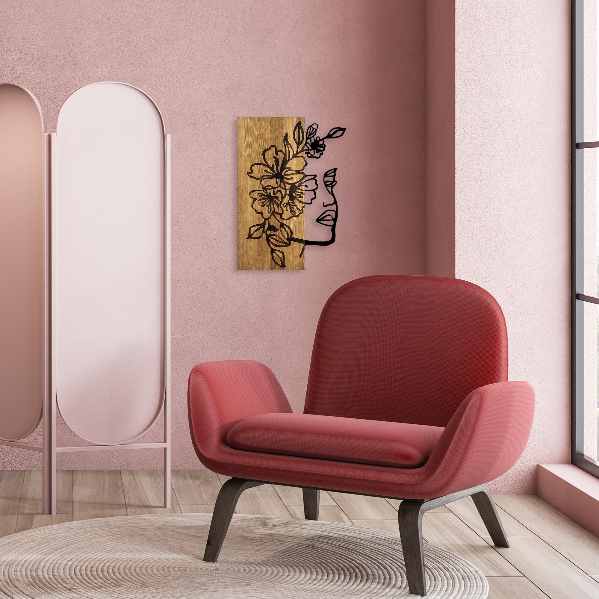 MA-372 Ahşap Metal Duvar Tablosu | ByLamp