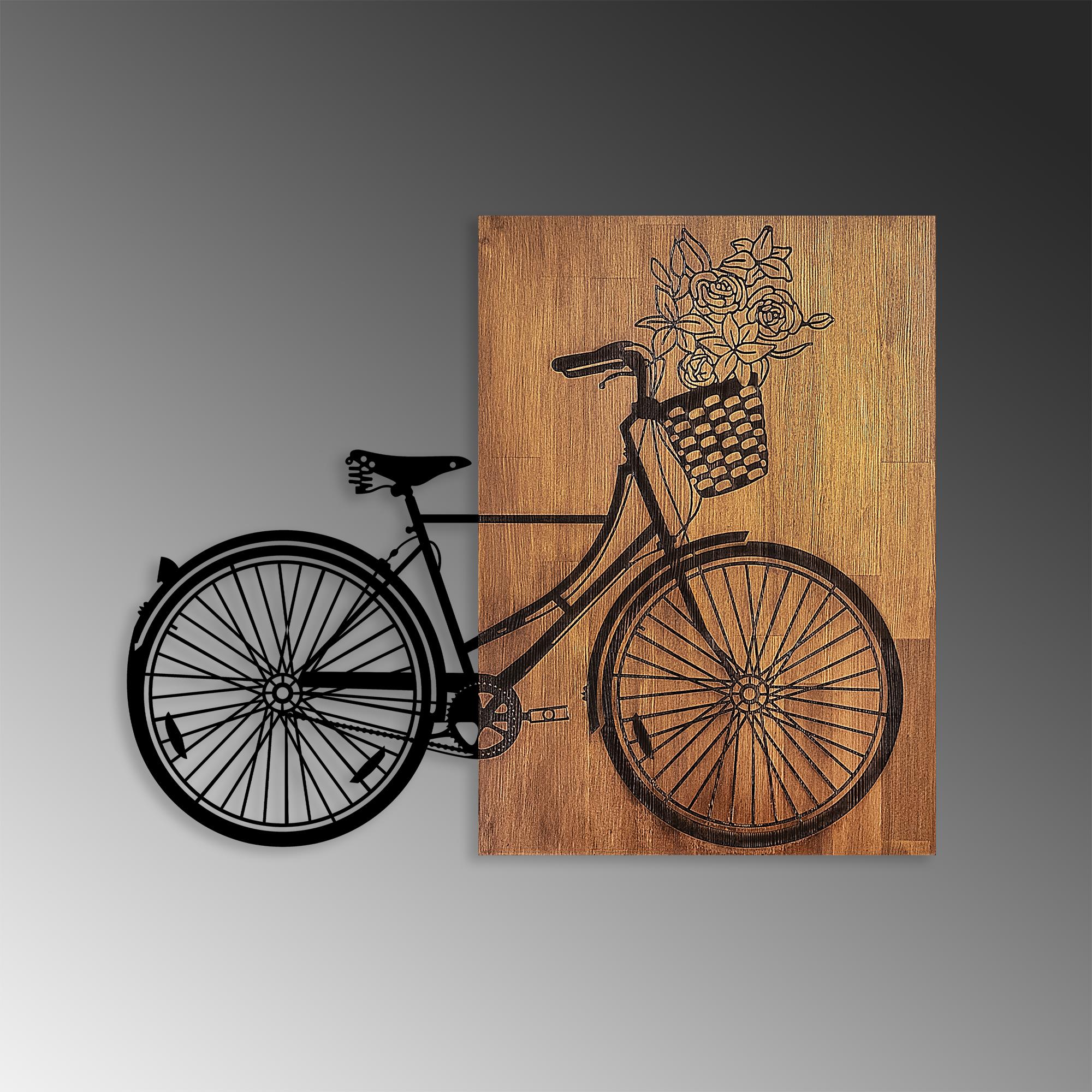 MA-376 Ahşap Metal Duvar Tablosu | ByLamp