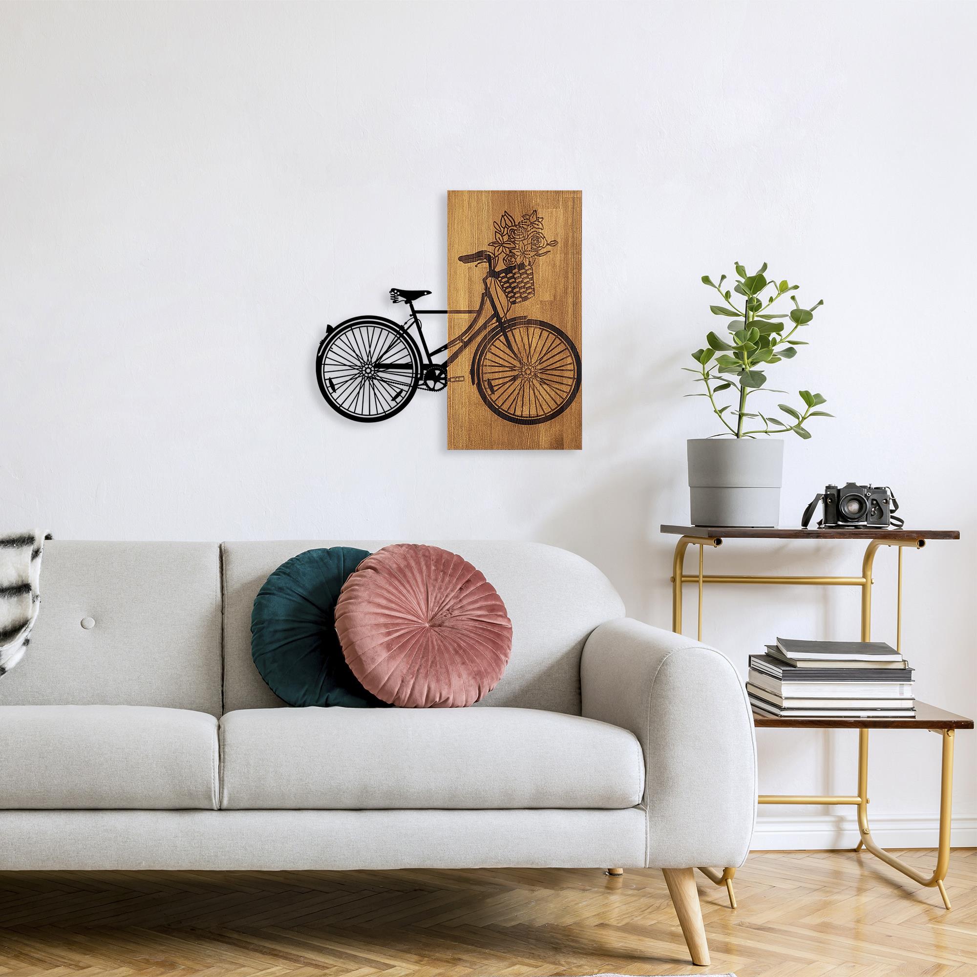 MA-377 Ahşap Metal Duvar Tablosu | ByLamp