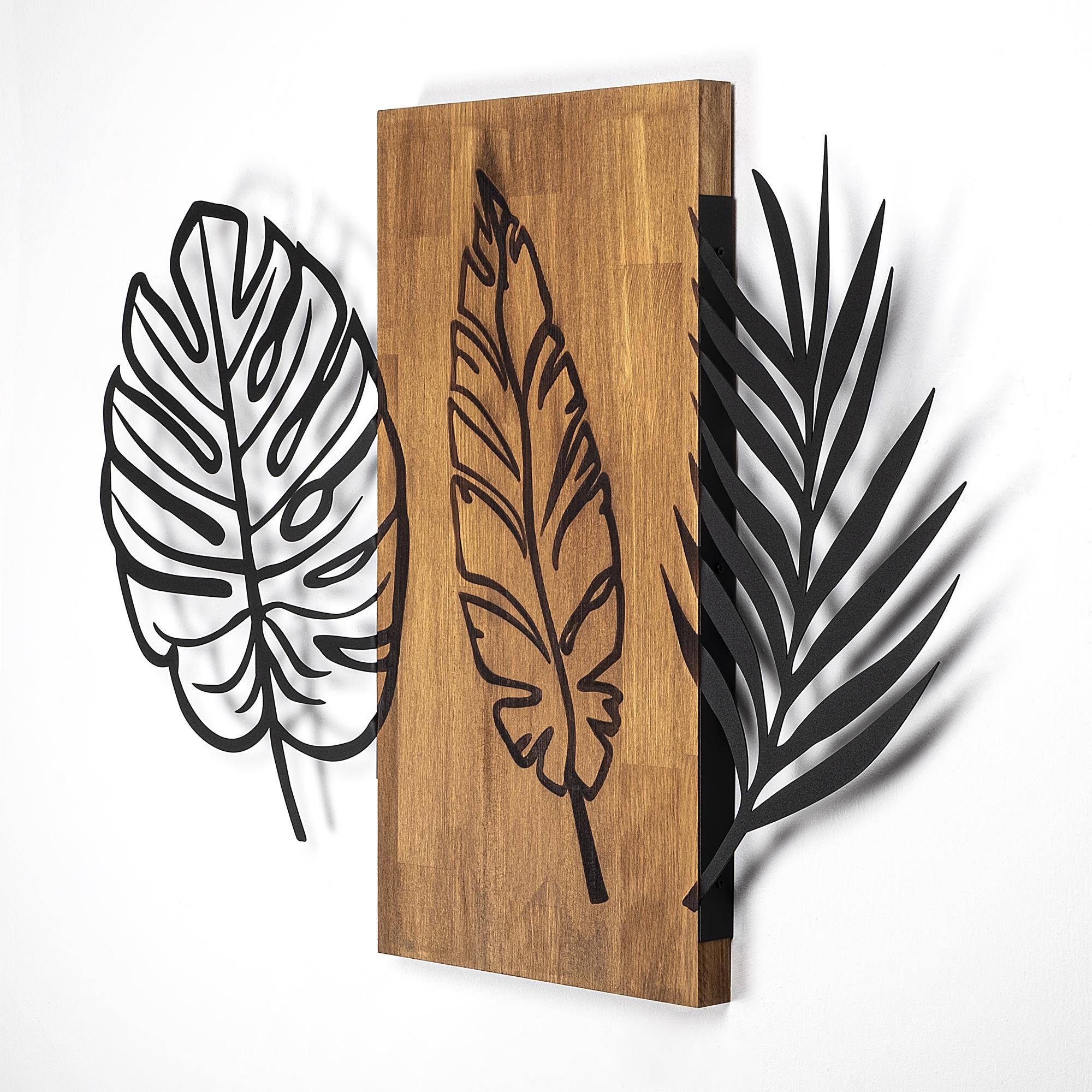 MA-384 Ahşap Metal Duvar Tablosu | ByLamp