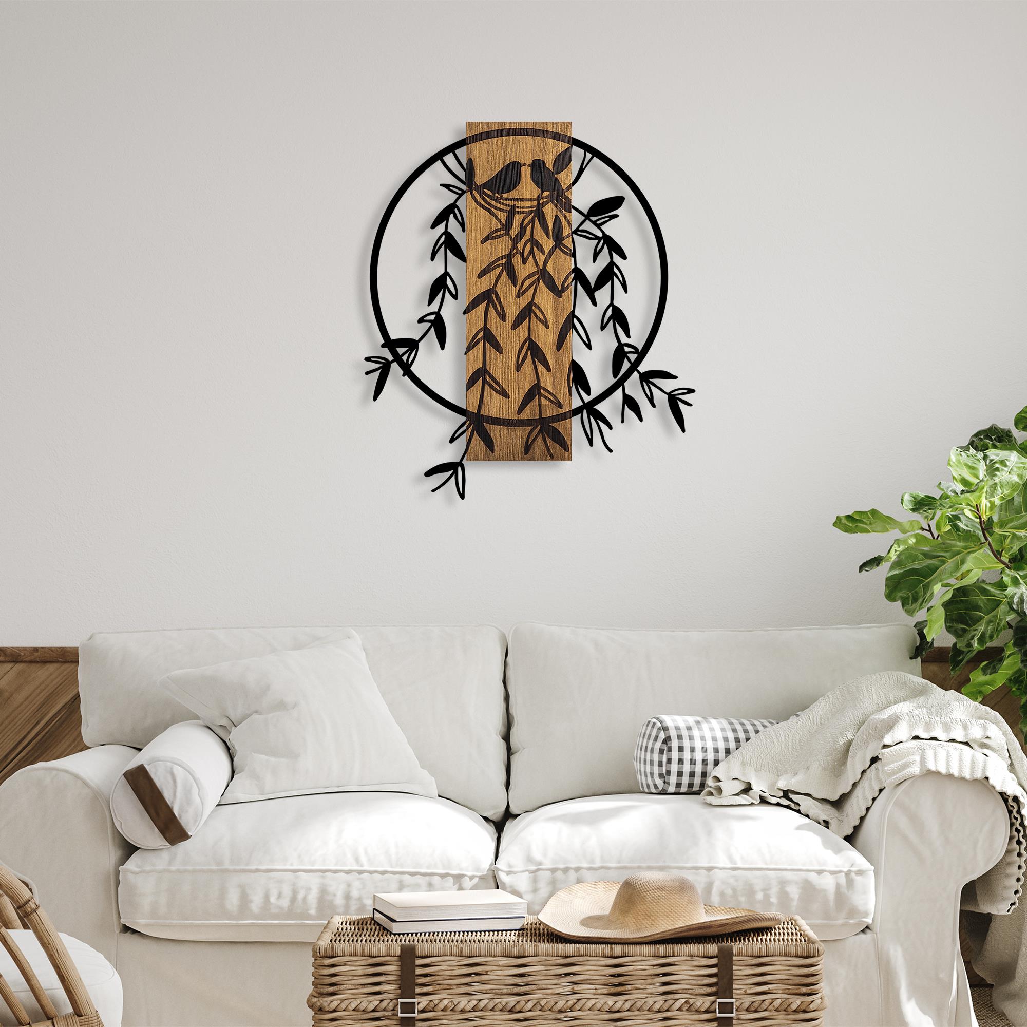 MA-400 Ahşap Metal Duvar Tablosu | ByLamp