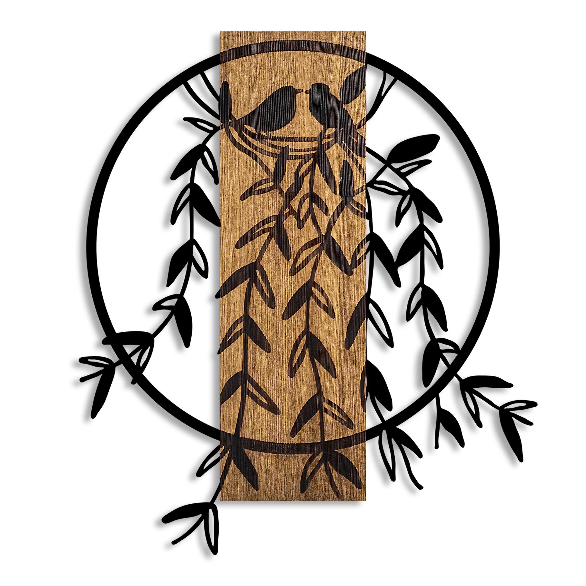 MA-400 Ahşap Metal Duvar Tablosu | ByLamp