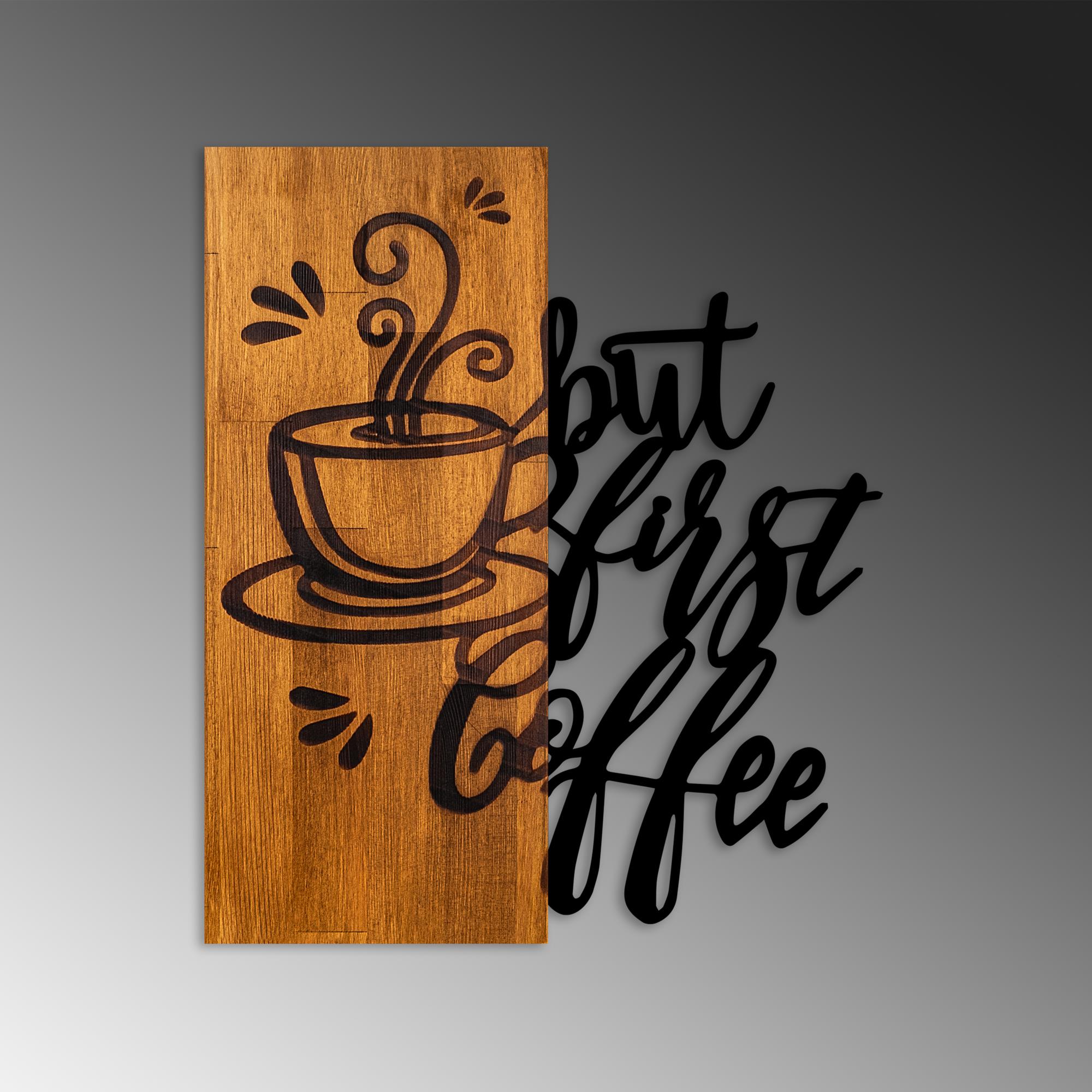 MA-437 Ahşap Metal Duvar Tablosu | ByLamp