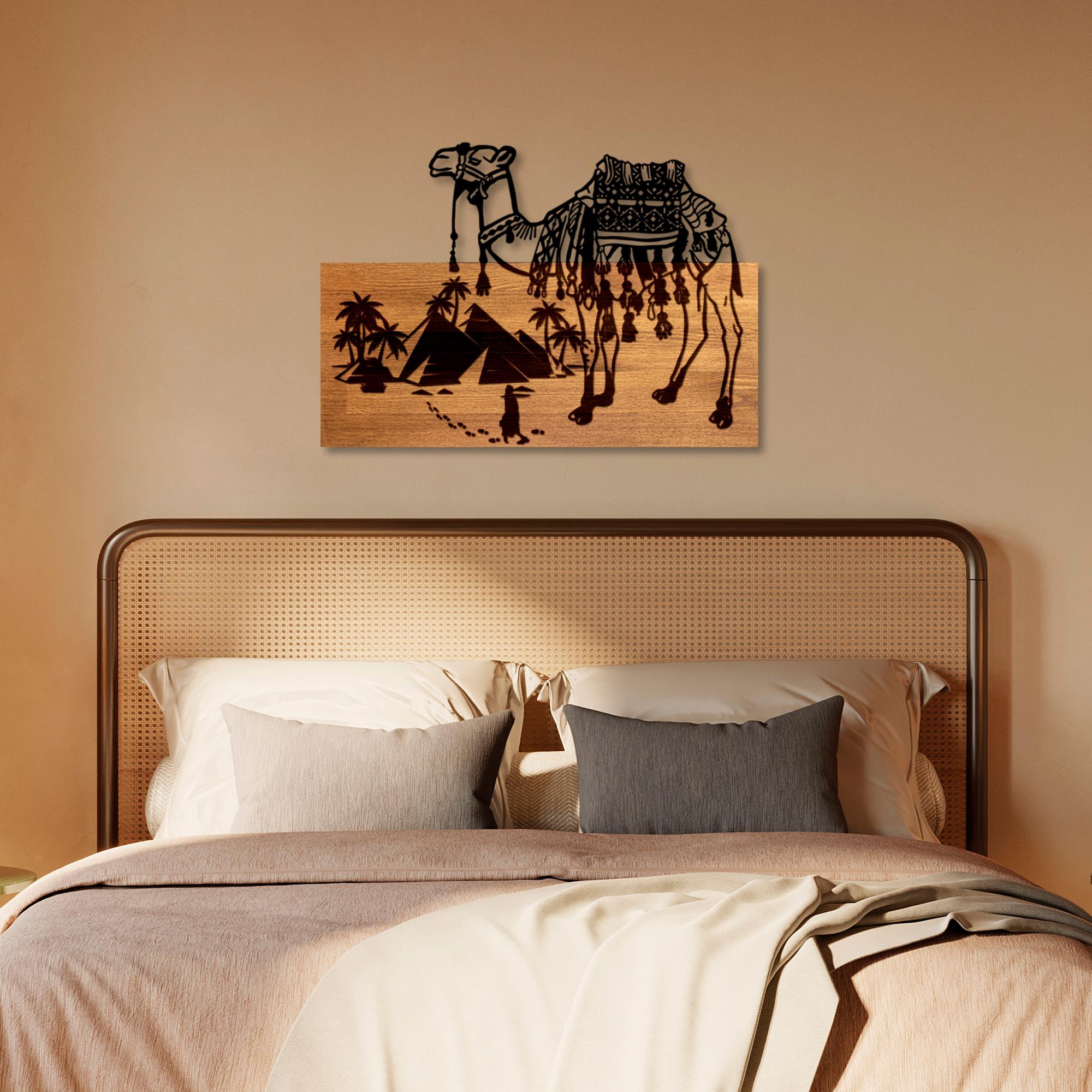 MA-460 Ahşap Metal Duvar Tablosu | ByLamp