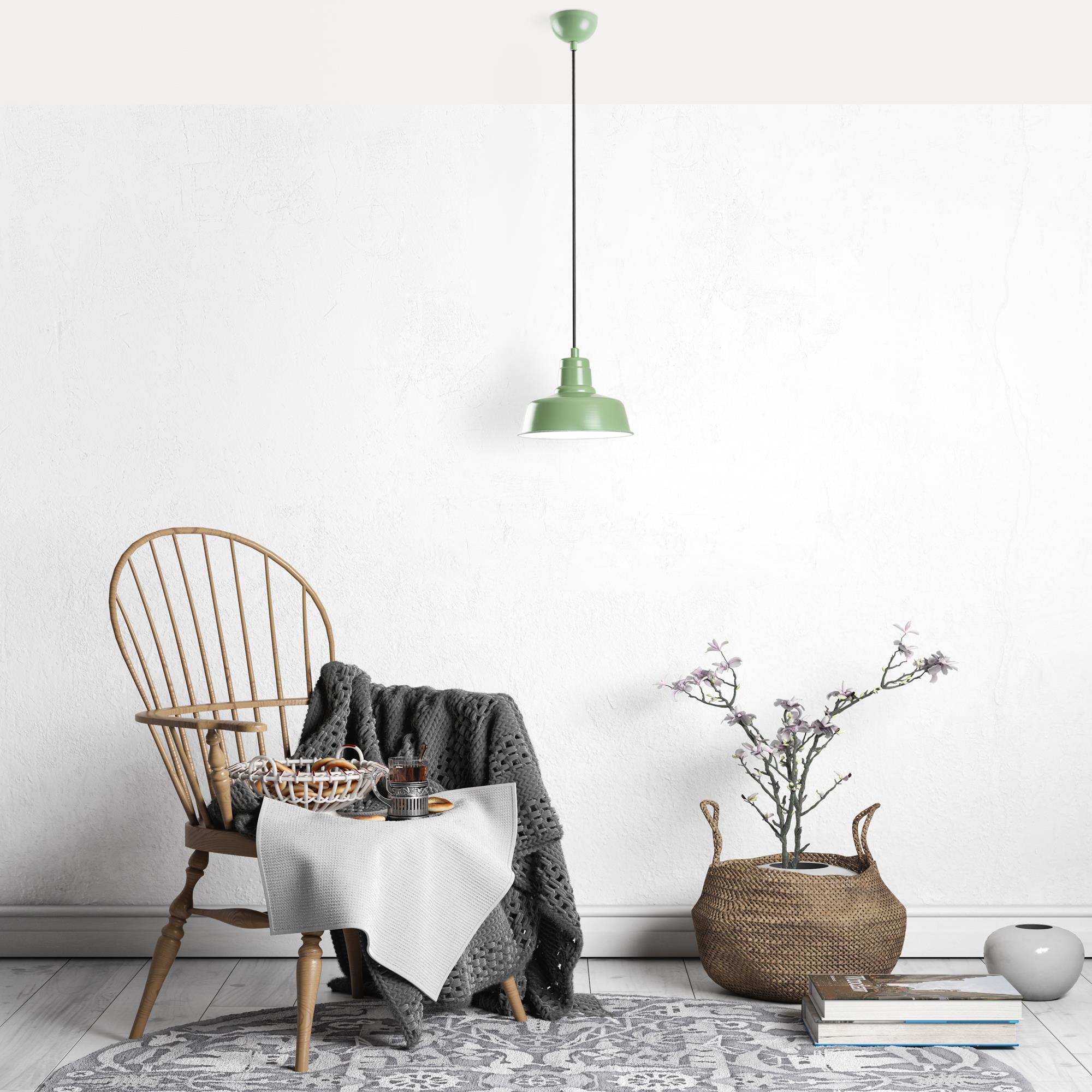 Memati 181 Mint Yeşili 1 Sıvama Sarkıt Aydınlatma | ByLamp