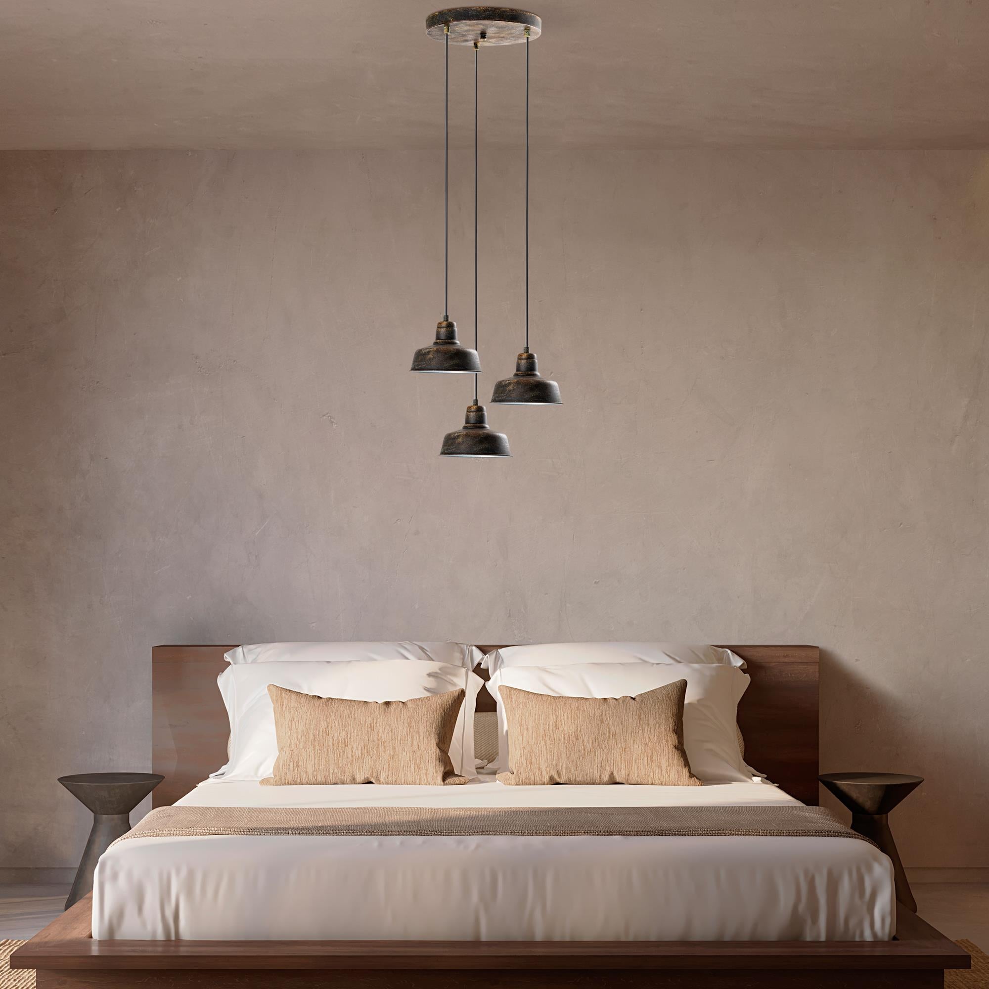 Memati 181 Retro 3 Sıvama Sarkıt Aydınlatma | ByLamp