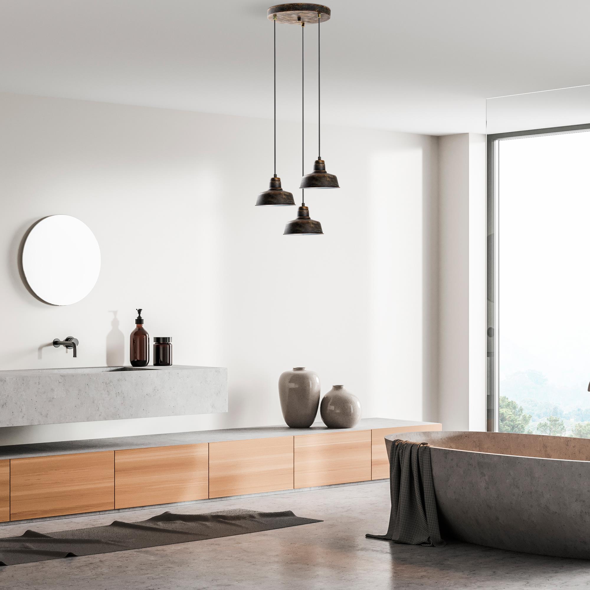 Memati 181 Retro 3 Sıvama Sarkıt Aydınlatma | ByLamp