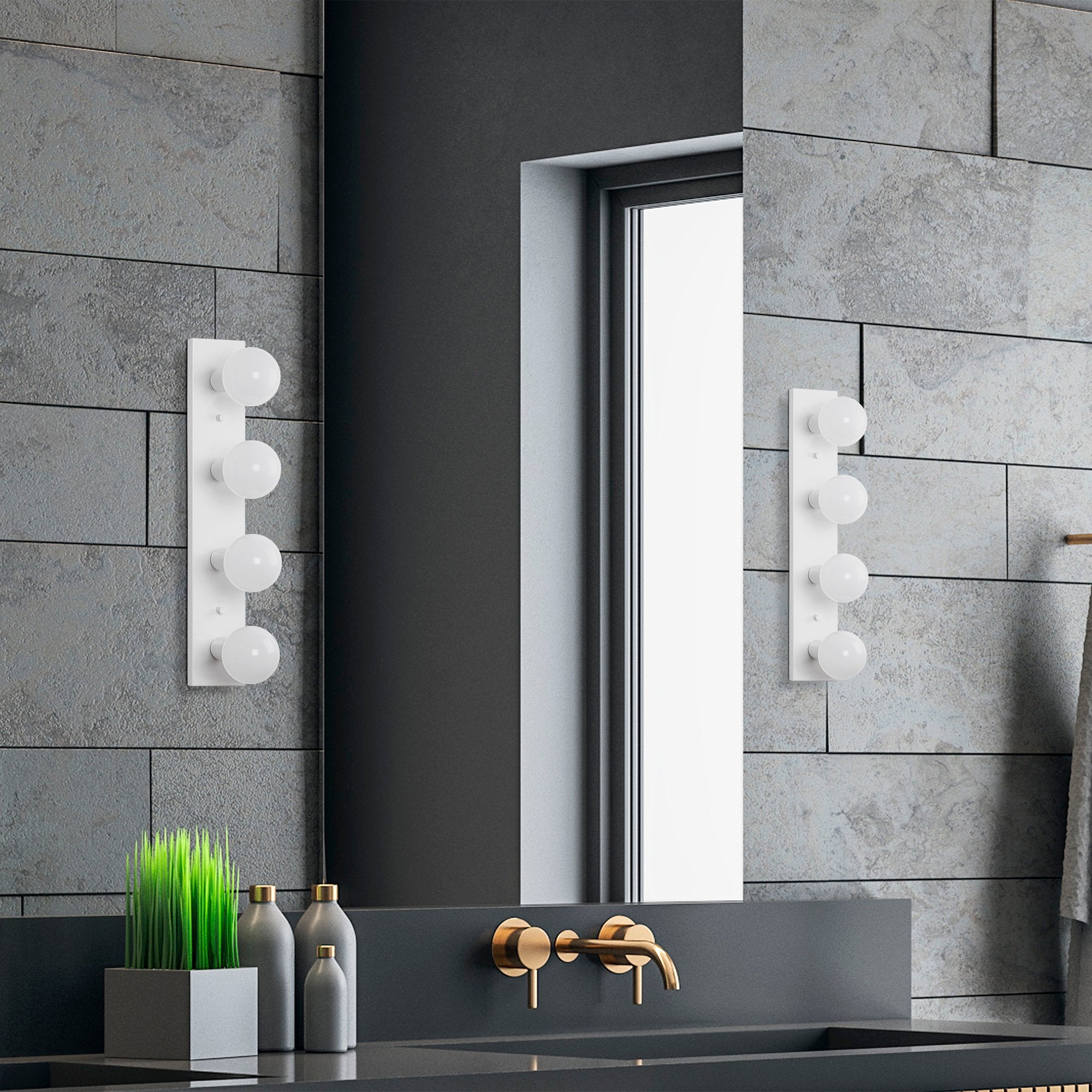 Mirro 12241 Black Rustik Aplik Duvar Aydınlatma | ByLamp