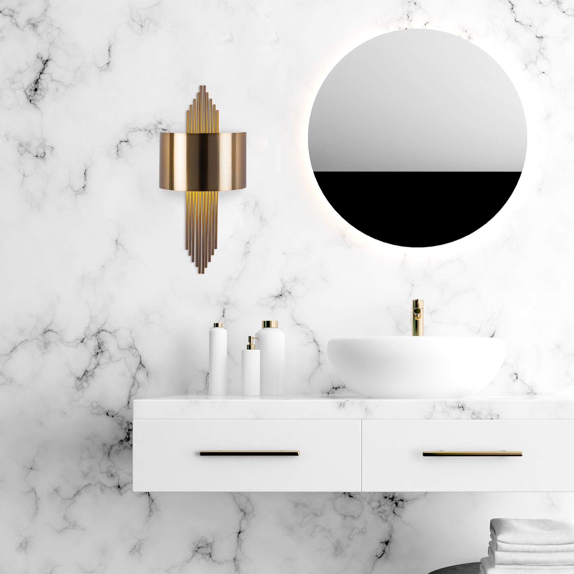 Mızrak 619 Sıvama Aplik Duvar Aydınlatma | ByLamp