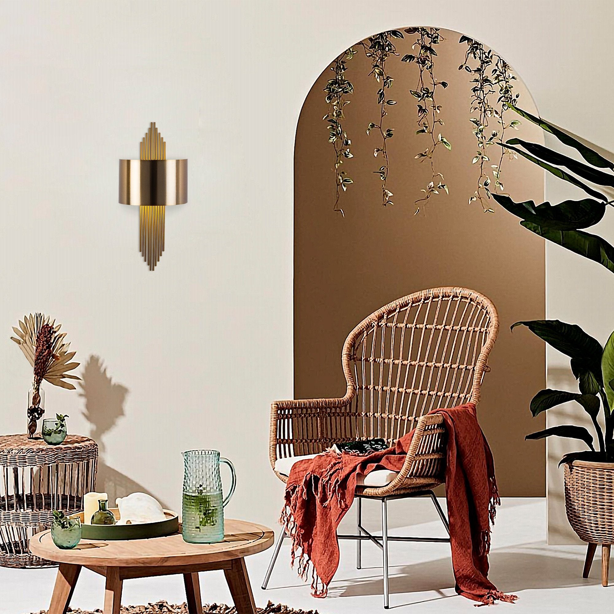 Mızrak 619 Sıvama Aplik Duvar Aydınlatma | ByLamp