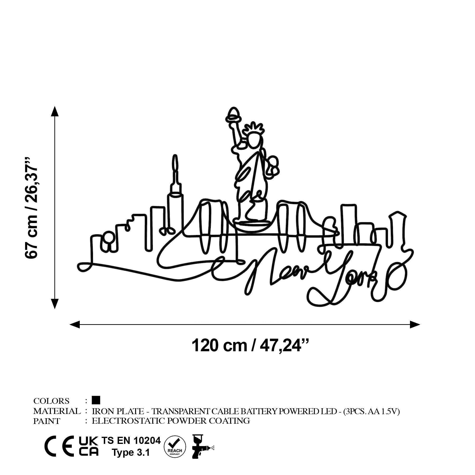 Model 246 Led Metal Duvar Aydınlatma | ByLamp