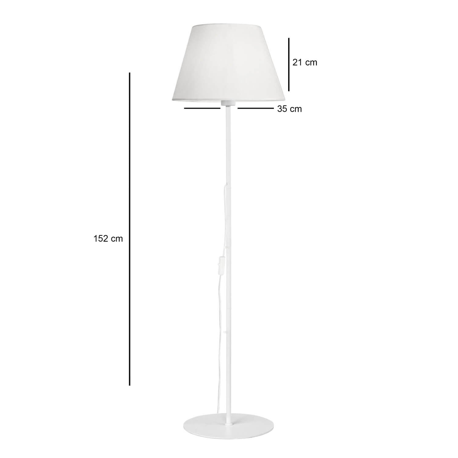 Mono Metal Lambader Beyaz | ByLamp