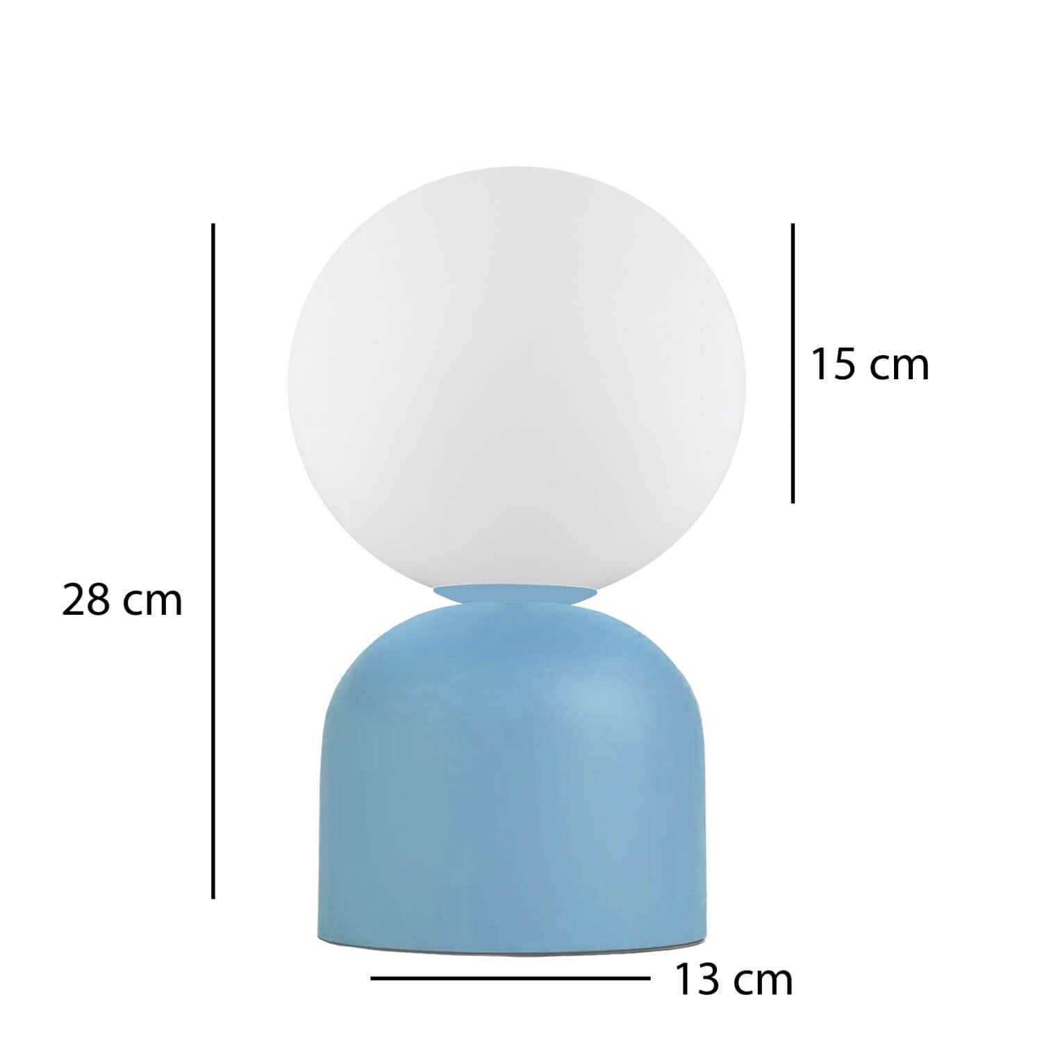 Monte Gökyüzü Mavi Masa Lambası | ByLamp