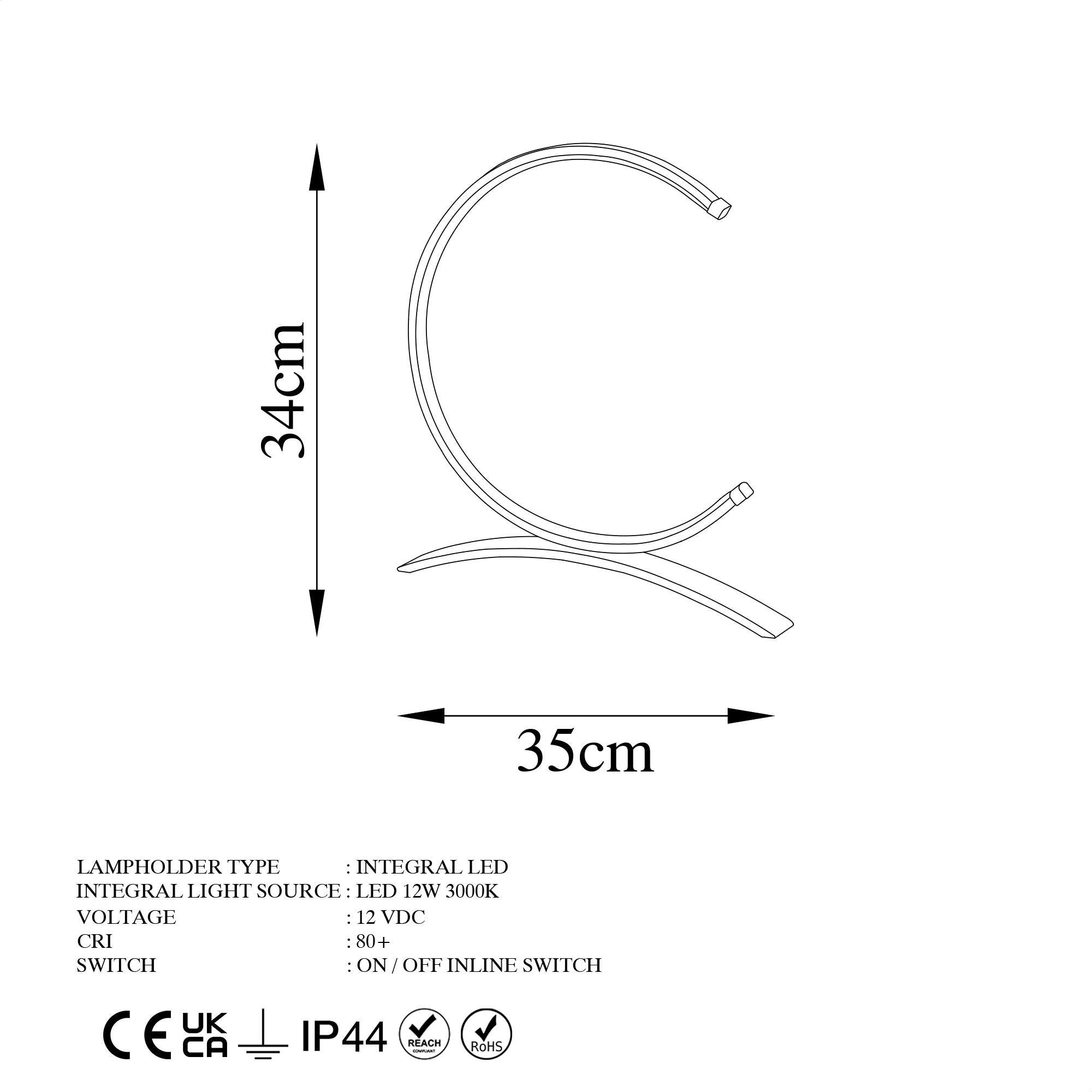 Moon 13331 Led Masa Lambası Aydınlatma | ByLamp