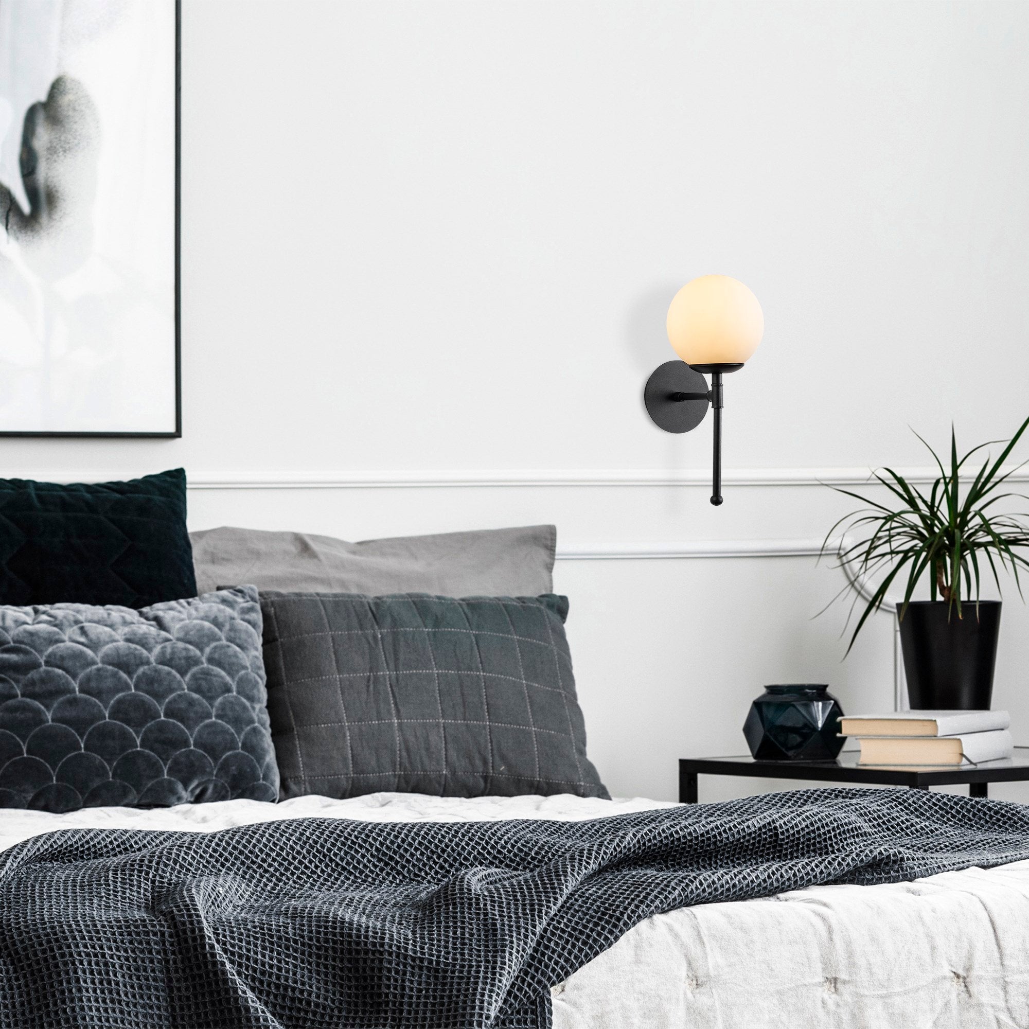 Mudoni MR 953 1 Cam Aplik Duvar Aydınlatma | ByLamp