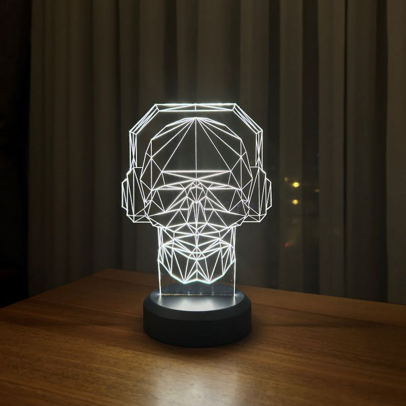 3D Music LED Lamp