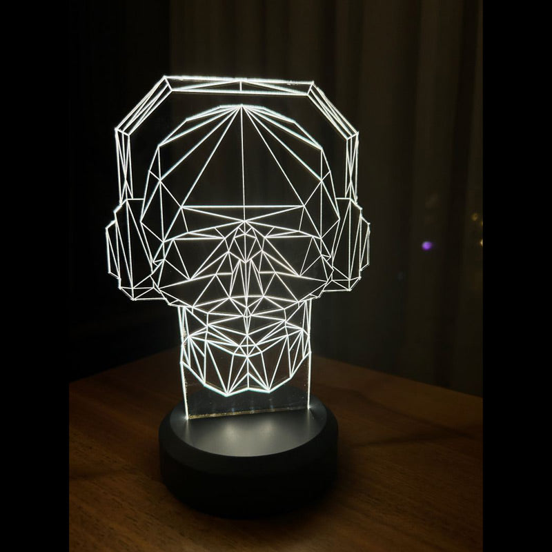 3D Music LED Lamp