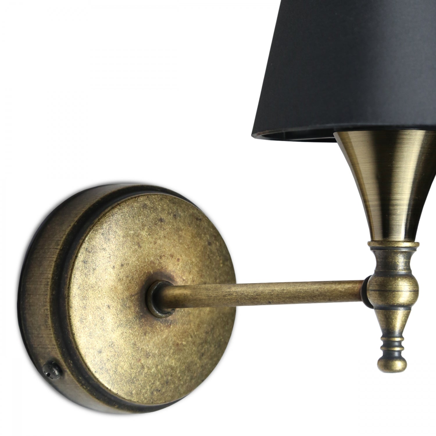 Nova Antique Color Black Hat Wall Lamp | ByLamp