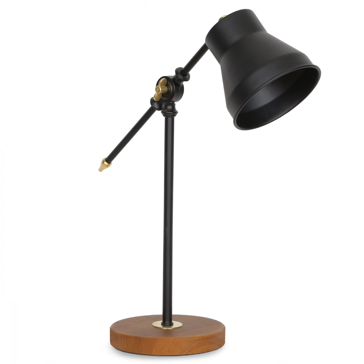 Old Study Desk Lamp Black