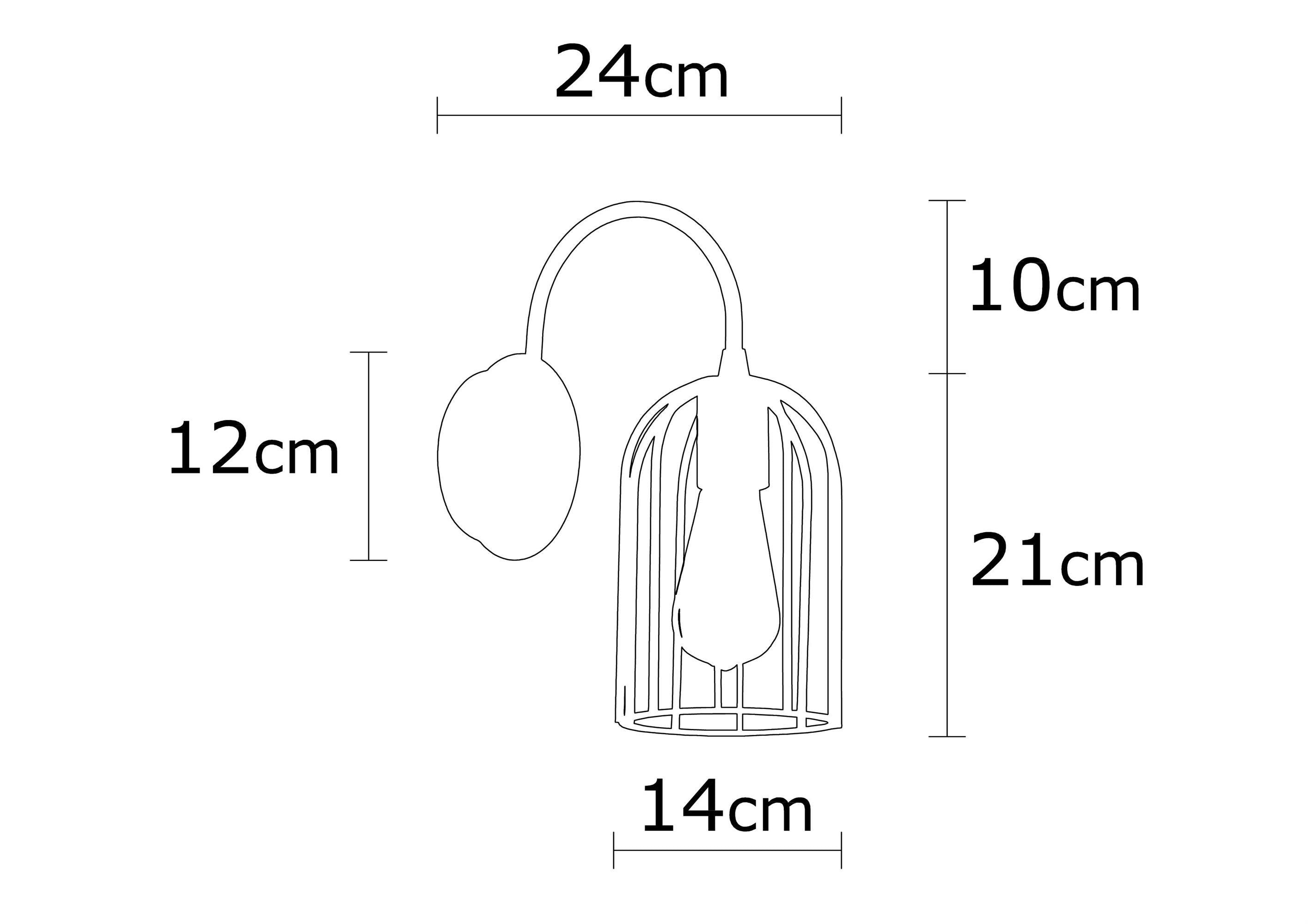 Pamukkale N 1222 Tel Aplik Duvar Aydınlatma | ByLamp