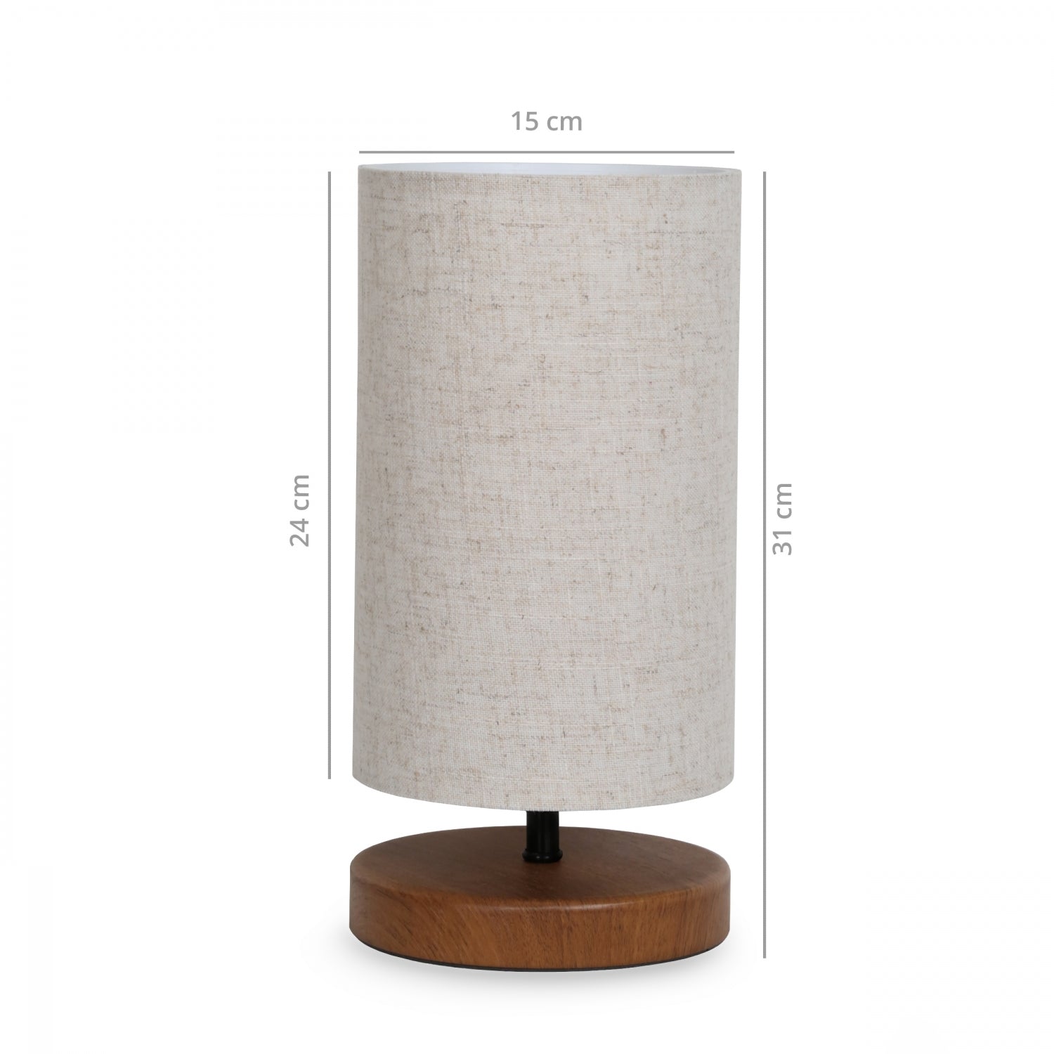 Pu Design Wooden Leg Lampshade Table Lamp | ByLamp