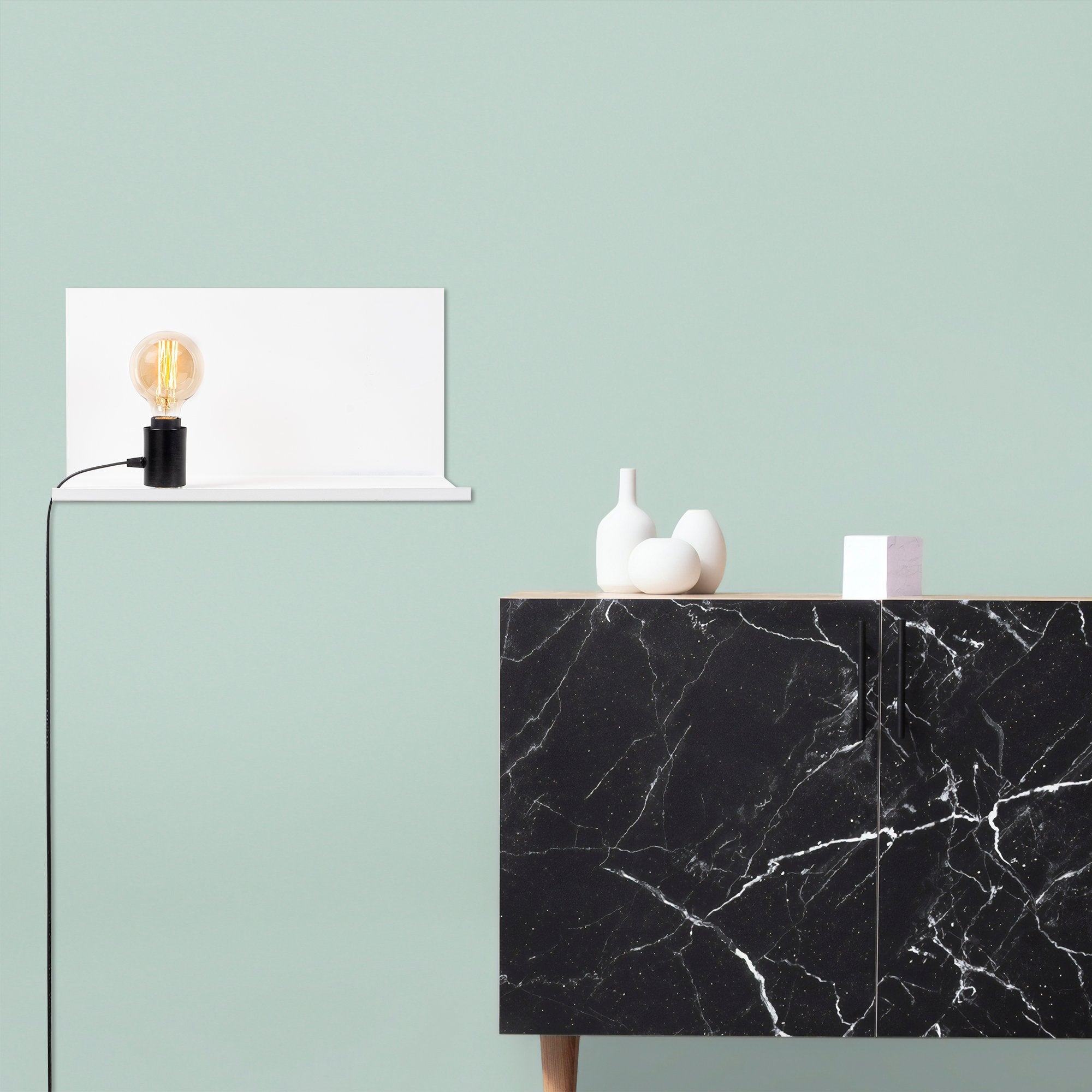 Rafaplik 50 500 White Rustik Aplik Duvar Aydınlatma | ByLamp