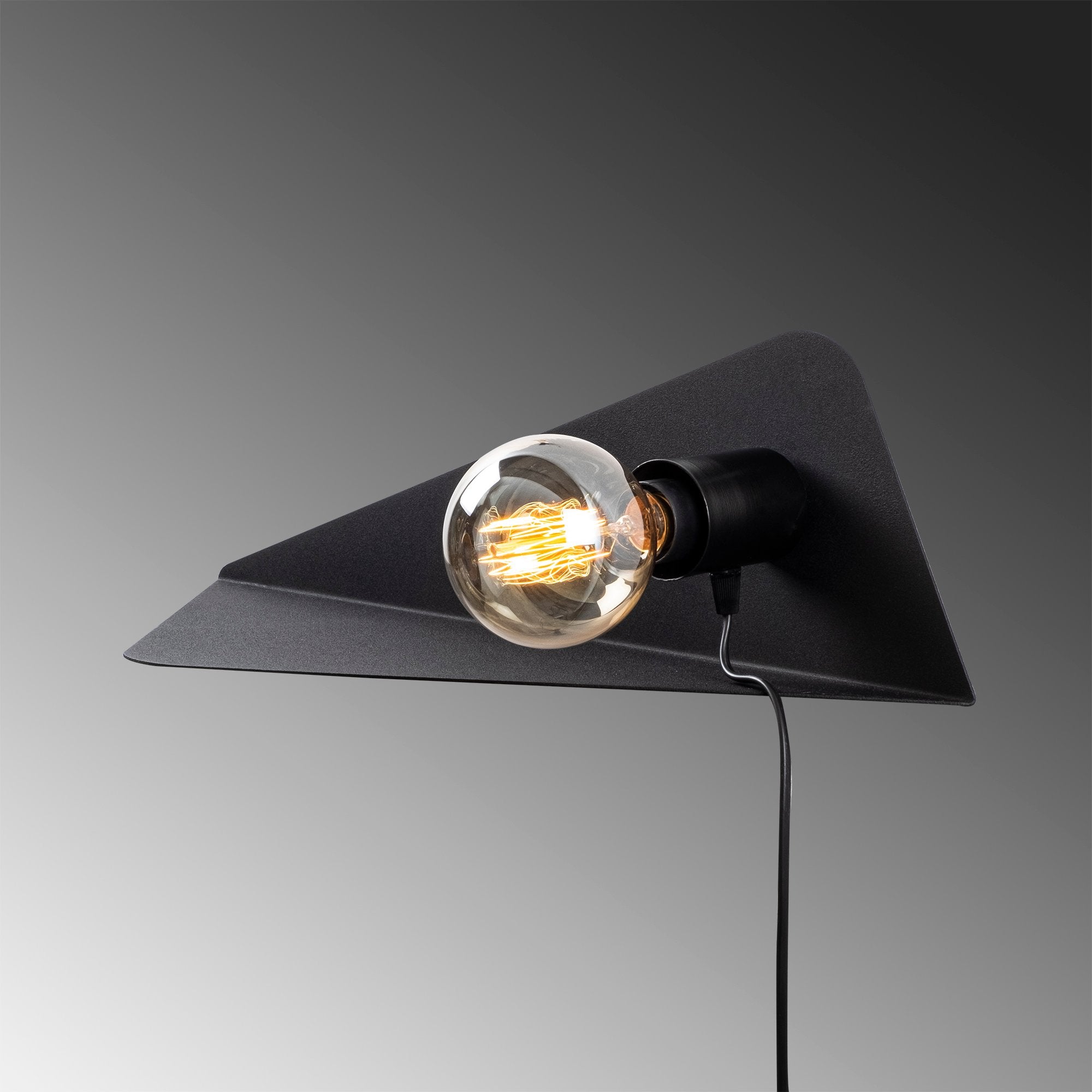 Rafaplik X 502 Black Rustik Aplik Duvar Aydınlatma | ByLamp