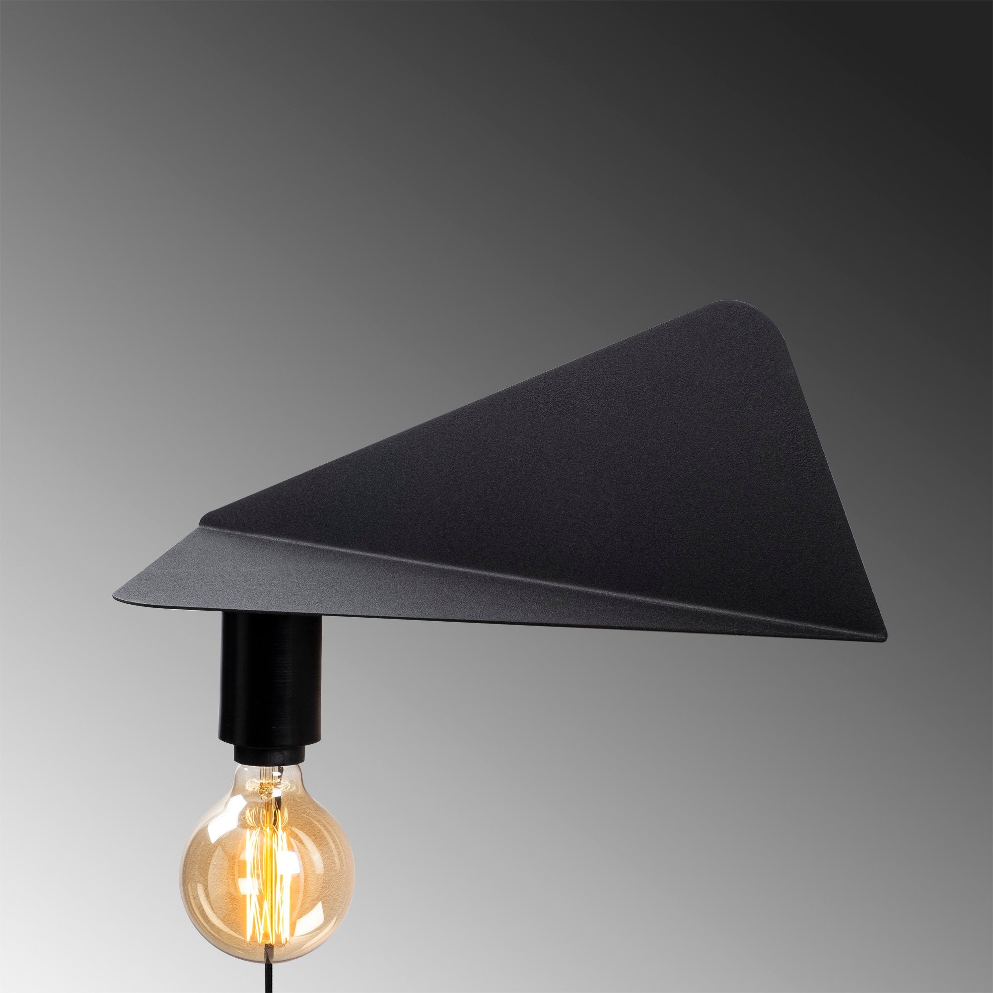 Rafaplik X 502 Black Rustik Aplik Duvar Aydınlatma | ByLamp