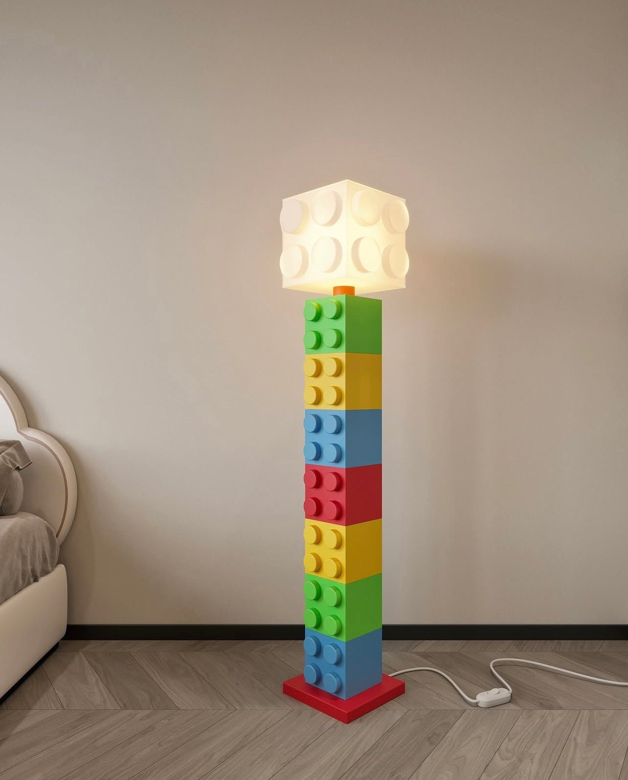 Renkli Blok Lambader | ByLamp