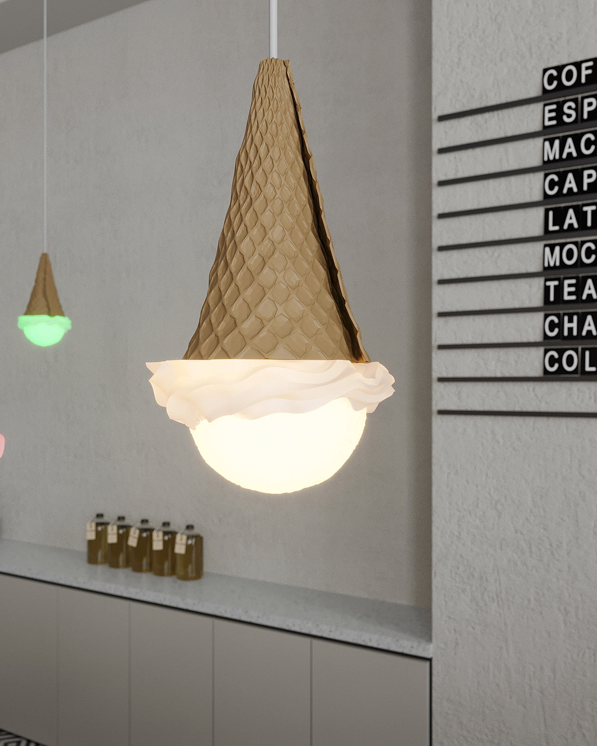 Dondurma Külah Sarkıt Aydınlatma | ByLamp