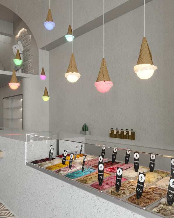 Dondurma Külah Sarkıt Aydınlatma | ByLamp