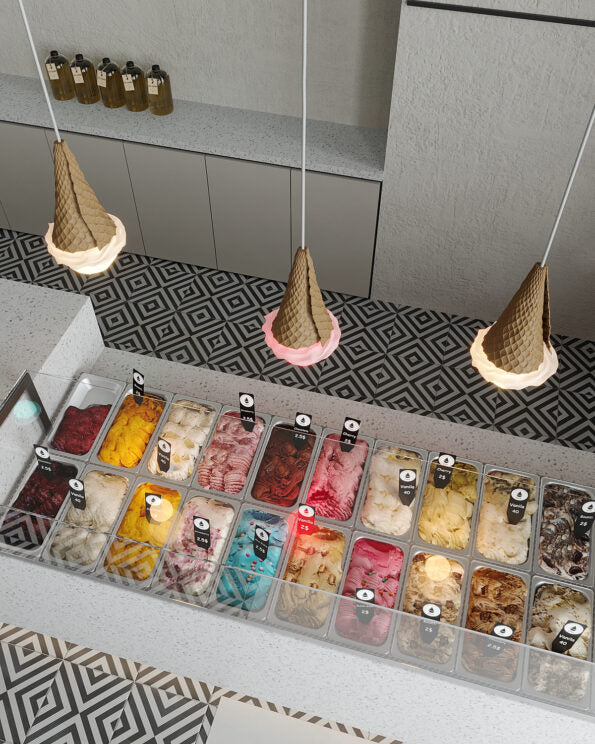 Dondurma Külah Sarkıt Aydınlatma | ByLamp