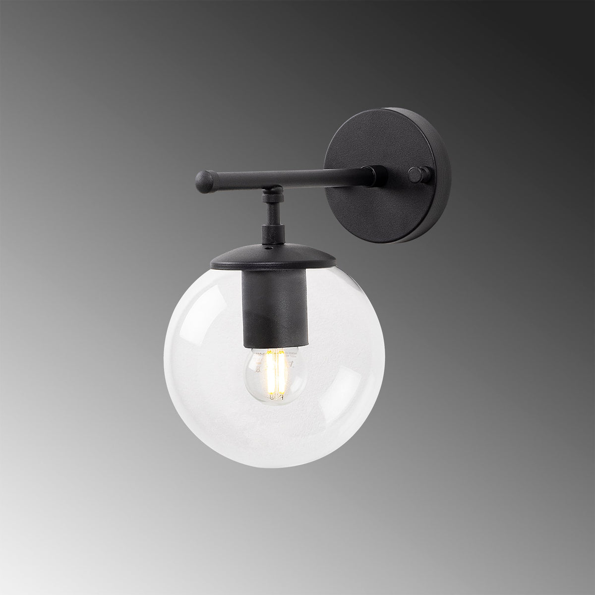 Opalina 10710 Cam Aplik Duvar Aydınlatma | ByLamp