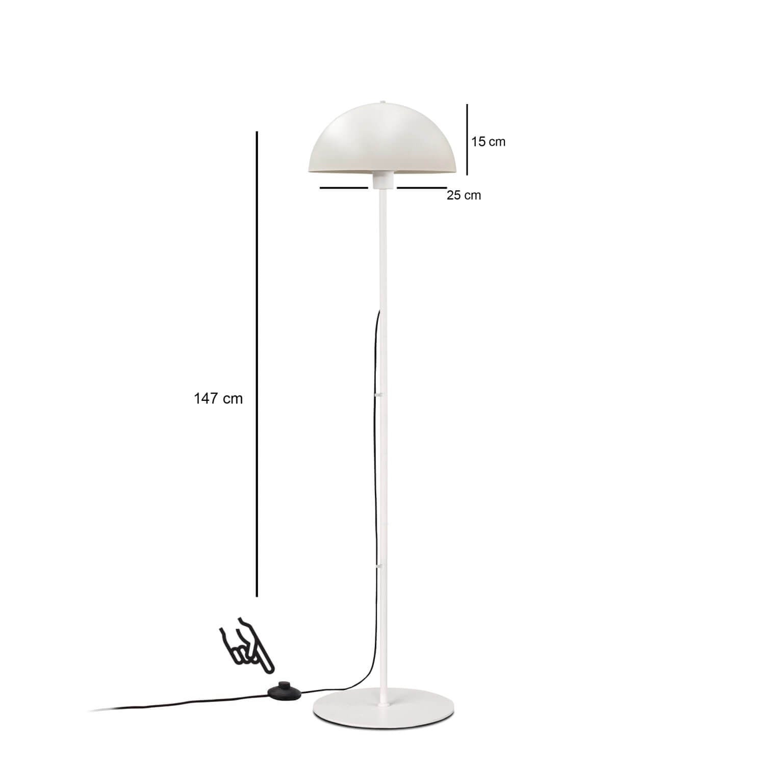 Ryka Krem Metal Lambader | ByLamp