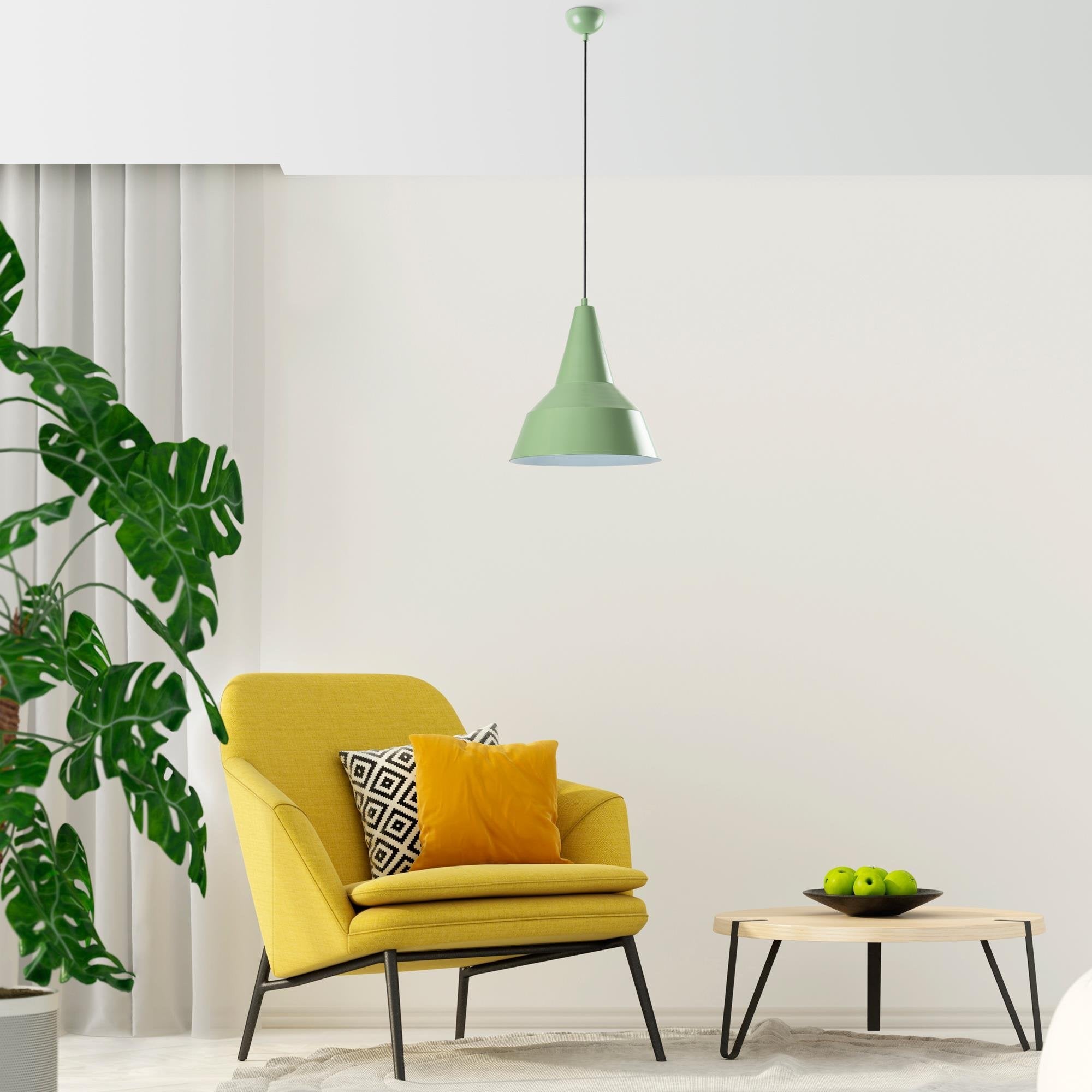 Sağlam 3728 Mint Yeşili Sıvama Sarkıt Aydınlatma | ByLamp