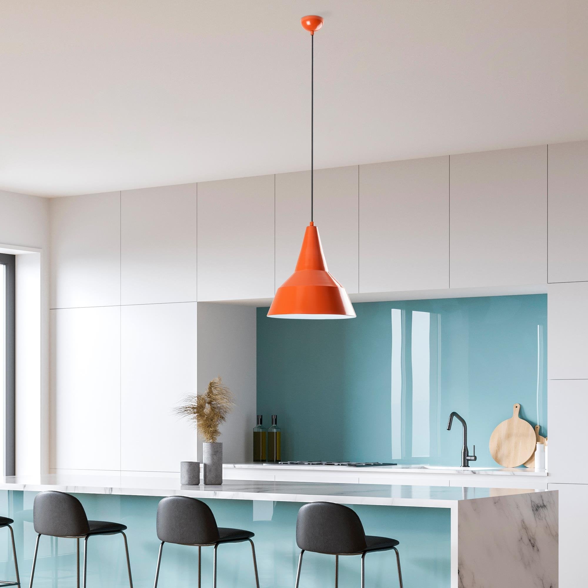 Sağlam 3728 Turuncusu Sıvama Sarkıt Aydınlatma | ByLamp