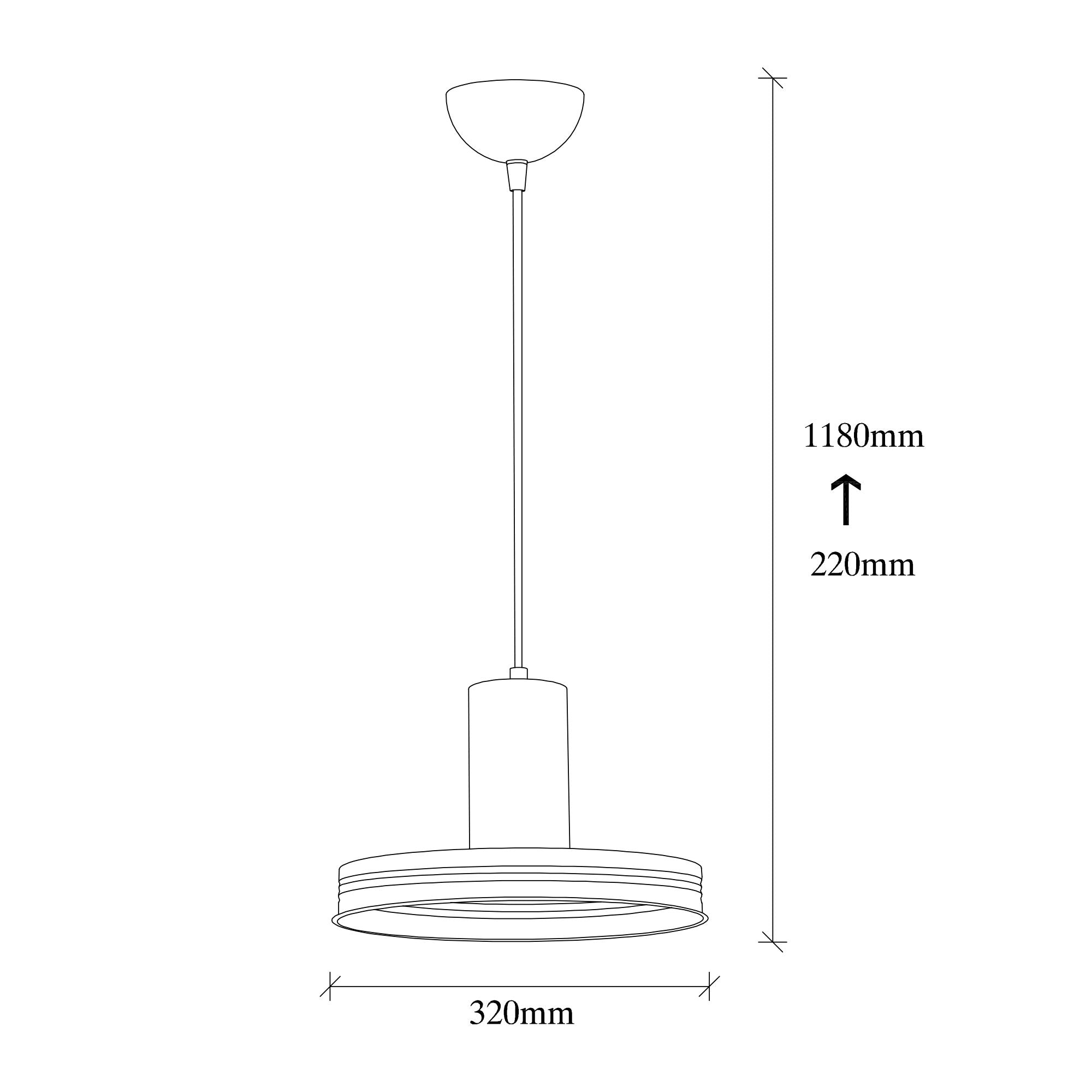 Şahin Nus 2521 Sıvama Sarkıt Aydınlatma | ByLamp