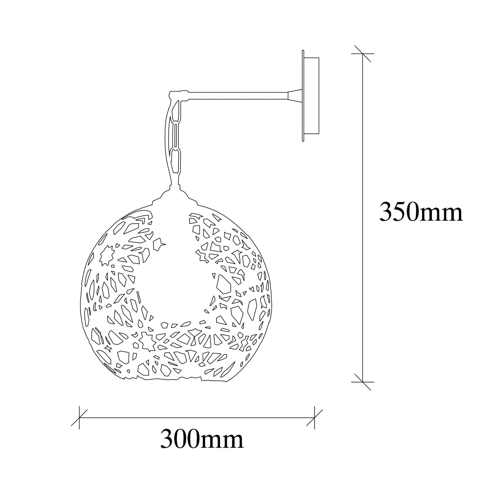 Selçuklu MR 710 Tel Aplik Duvar Aydınlatma | ByLamp