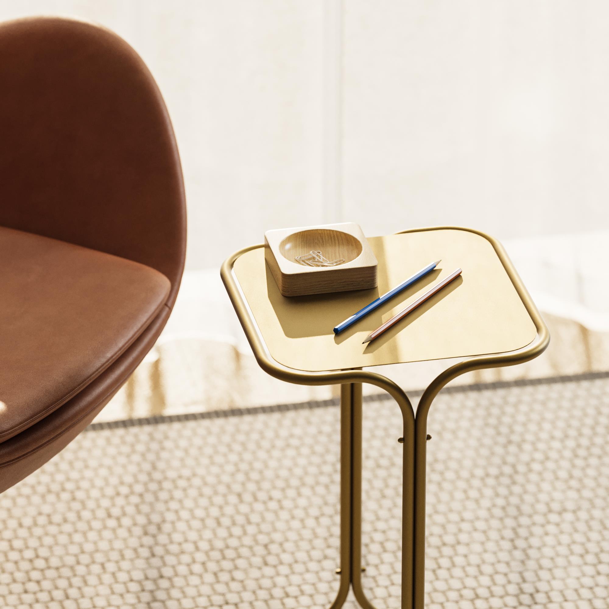 SHB-001-B Dekoratif Metal Sehpa | ByLamp