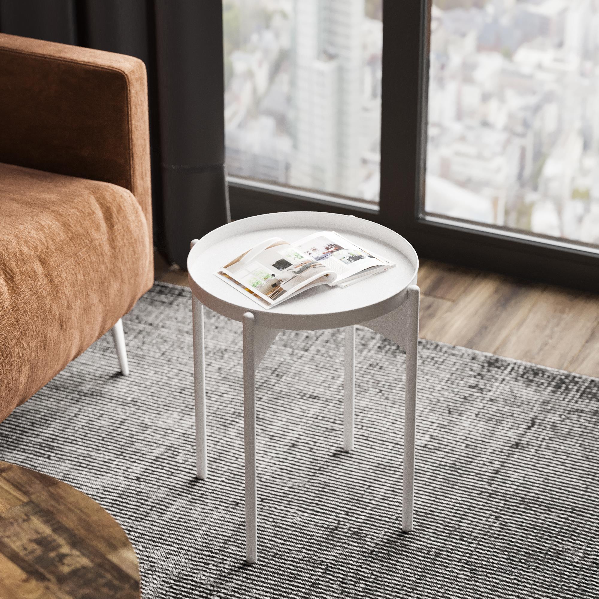 SHB-002-C Dekoratif Metal Sehpa | ByLamp