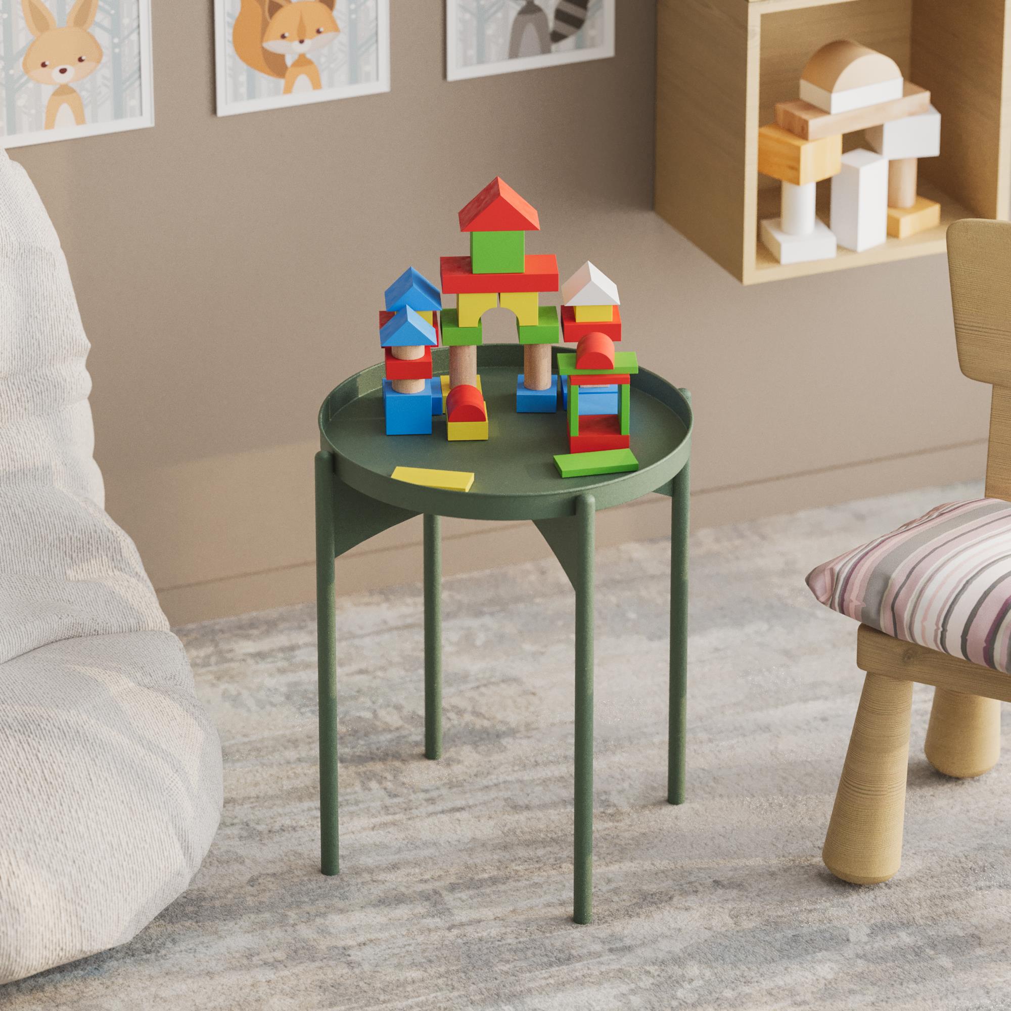 SHB-002-E Dekoratif Metal Sehpa | ByLamp