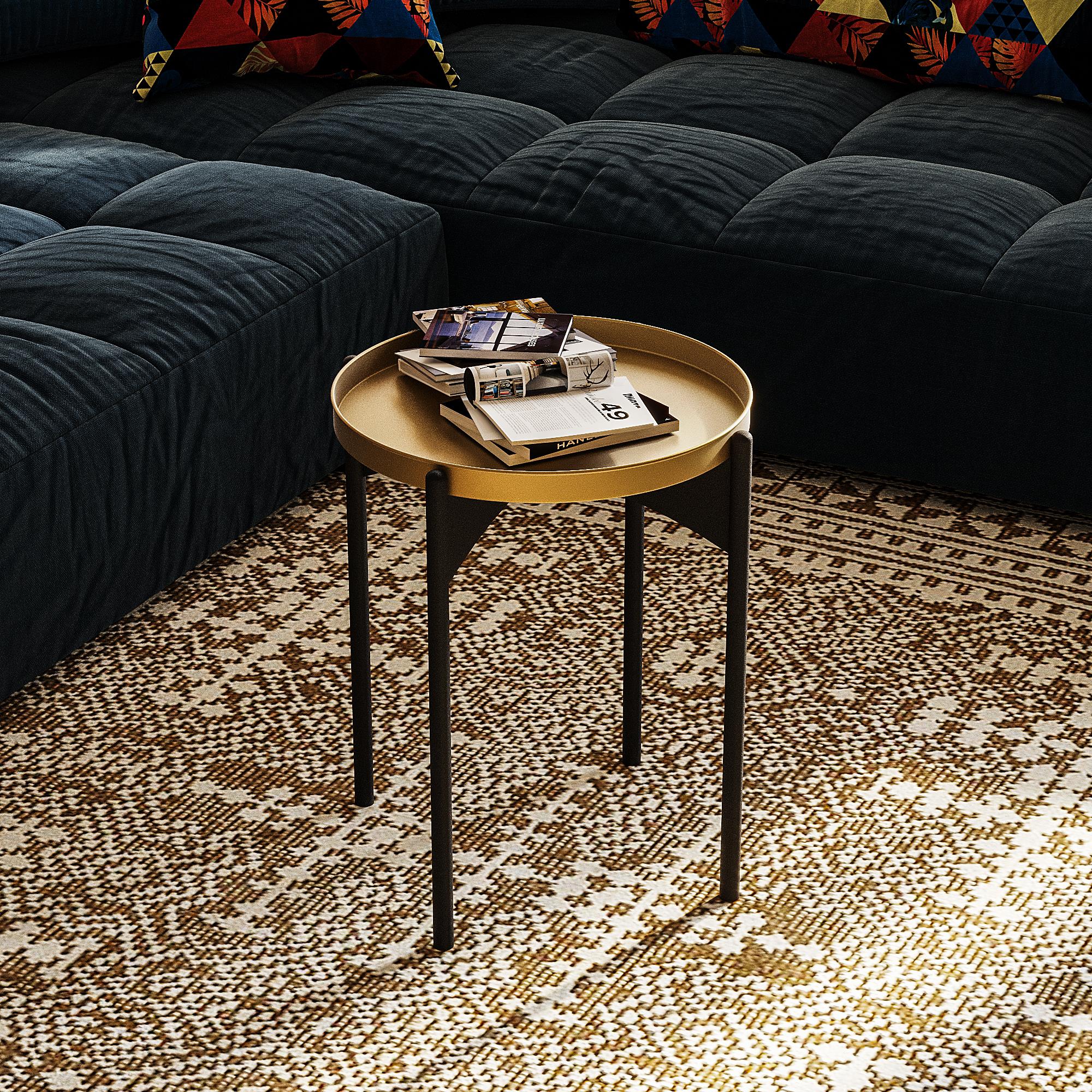 SHB-002 Dekoratif Metal Sehpa | ByLamp