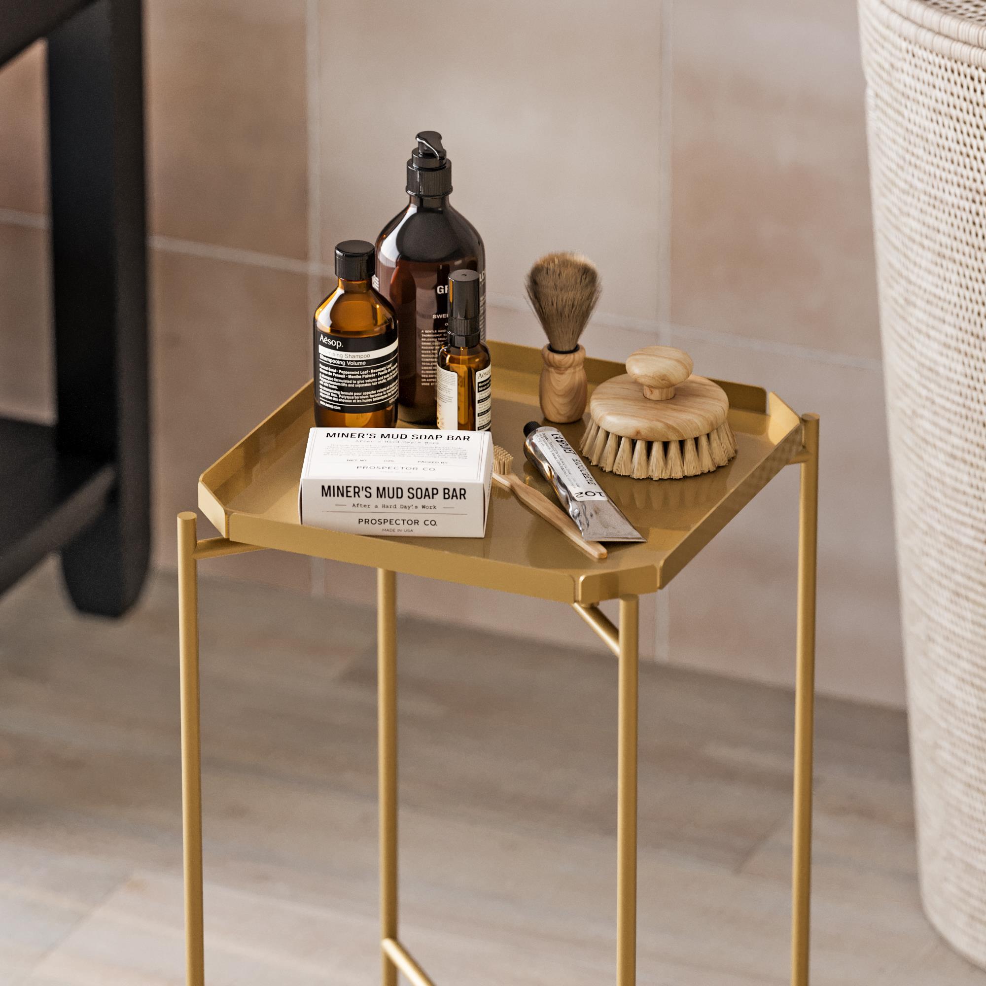 SHB-008-A Dekoratif Metal Sehpa | ByLamp