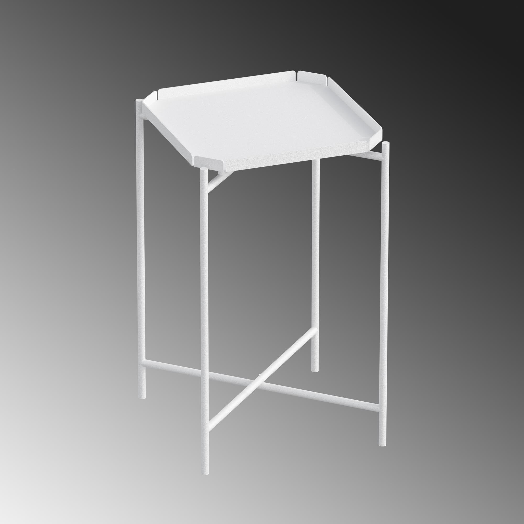 SHB-008-B Dekoratif Metal Sehpa | ByLamp