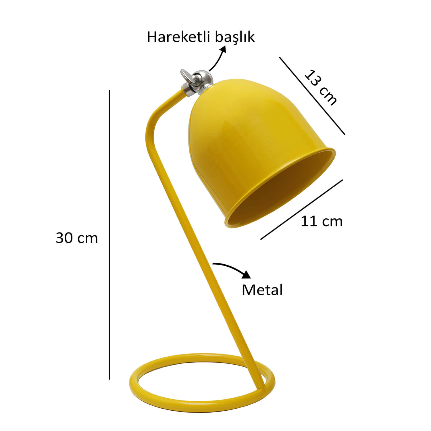 Simplu Retro Renkli Masa Lambası | ByLamp