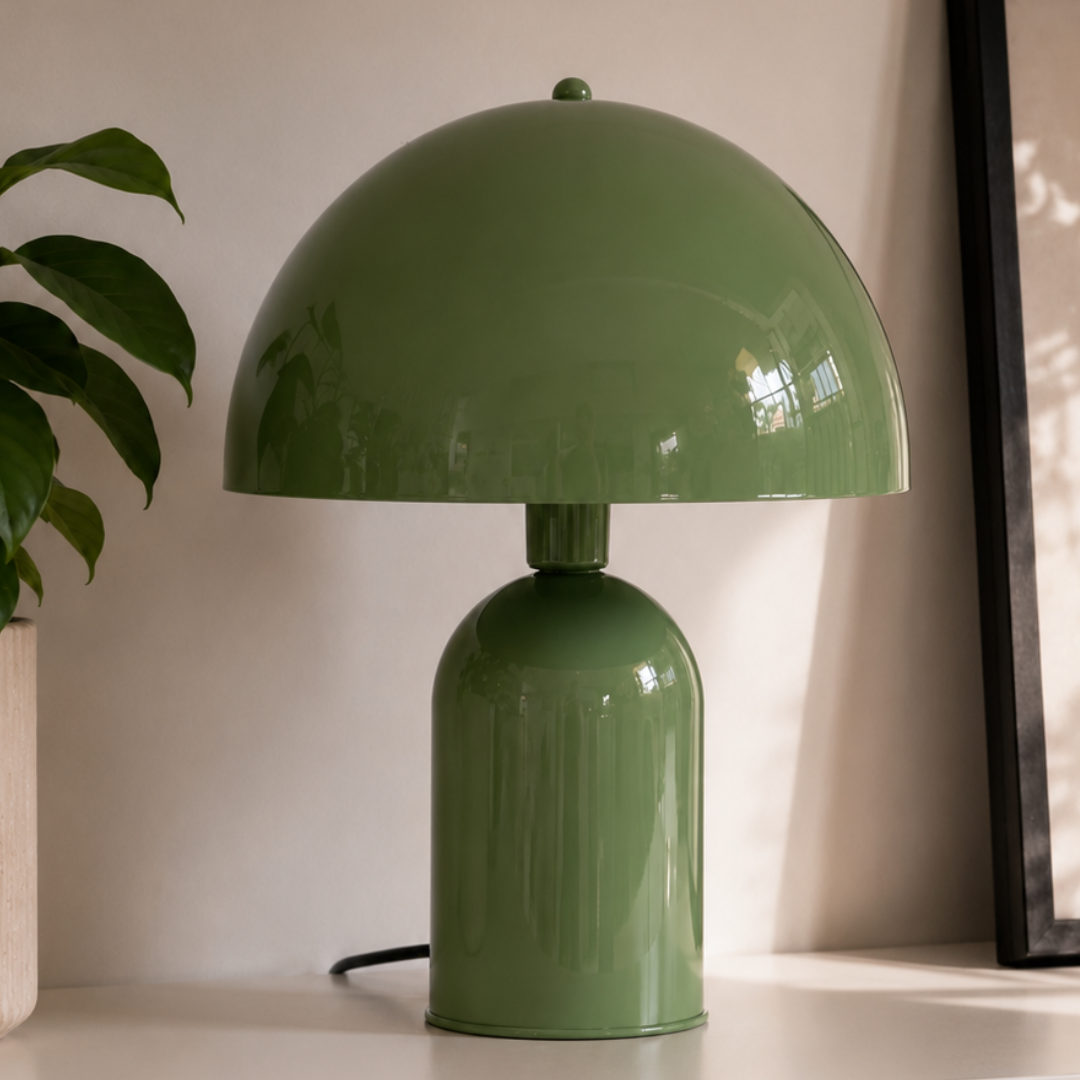 Soho Haki Yeşil Metal Masa Lambası | ByLamp