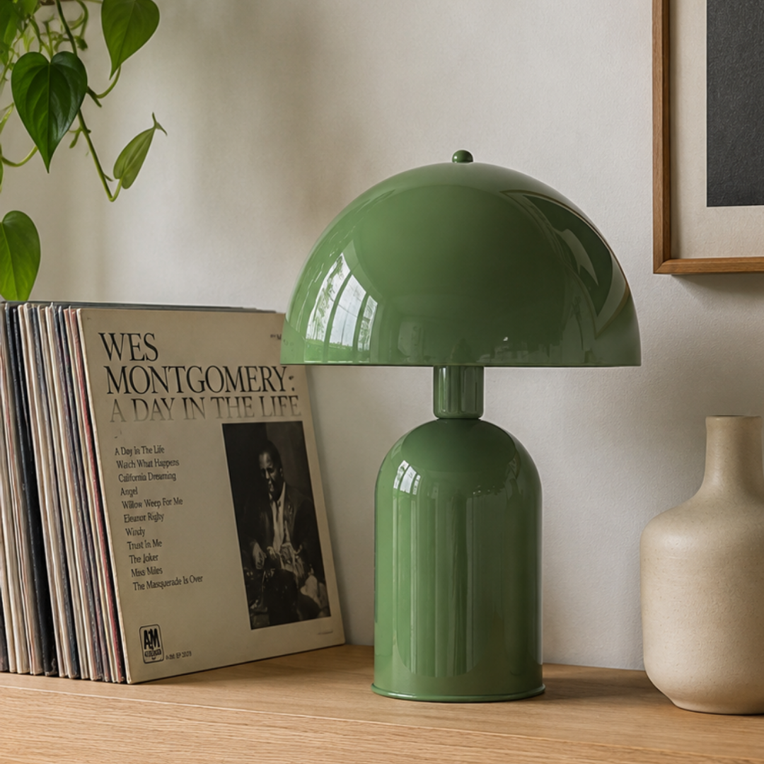 Soho Haki Yeşil Metal Masa Lambası | ByLamp