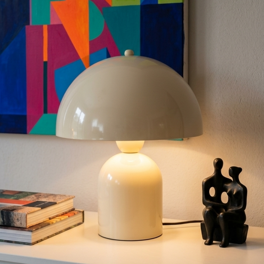 Soho Bej Metal Masa Lambası | ByLamp